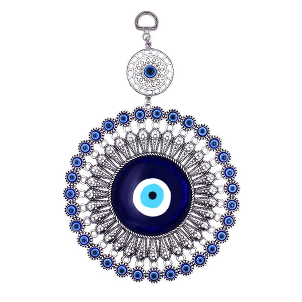 Turkish Blue Evil Eye Decor Pendant for Protection and Luck