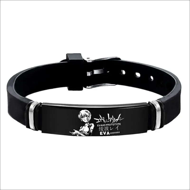 Shinji Rei Titanium Steel Anime Bracelet
