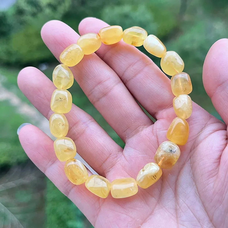 Unisex Real Amber Bracelet