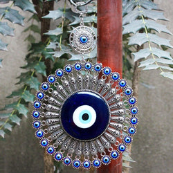 Turkish Blue Evil Eye Decor Pendant for Protection and Luck