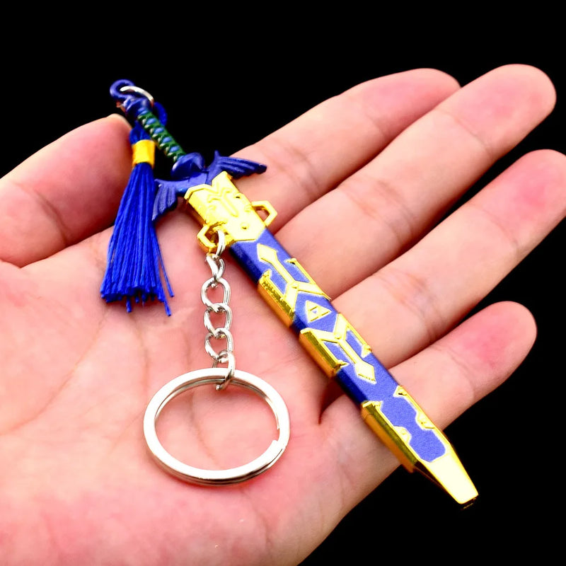 Metal Weapon Keychain