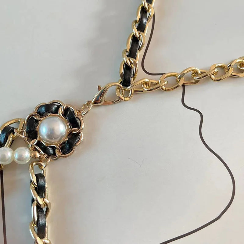 Gold Multi-Layered Waist Chain
