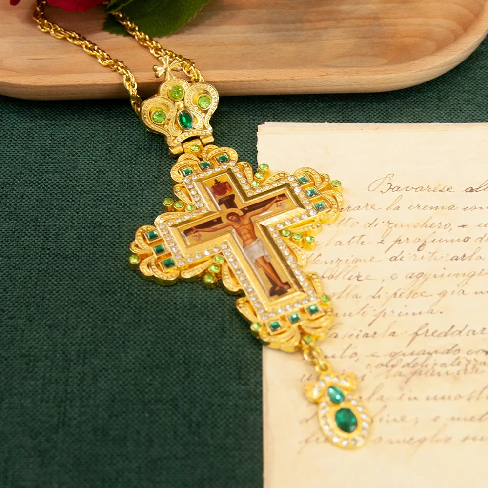 Greek Orthodox Cross Necklace