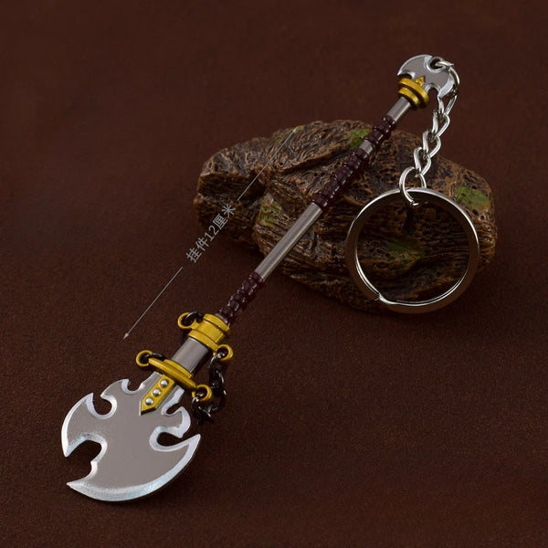 Metal Weapon Keychain