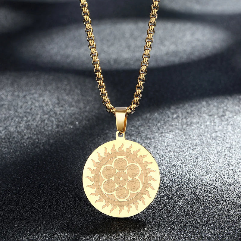 Medusa Pendant - Dainty Greek Symbol Jewelry