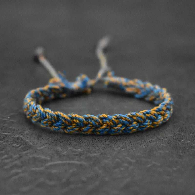 Multi-Color Tibetan Buddhist Bracelet