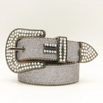 Shiny Silver BB Simon Belts