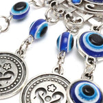 Retro Turkish Blue Evil Eye Amulet wall- hanging