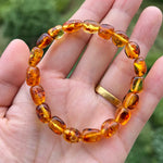 Unisex Real Amber Bracelet