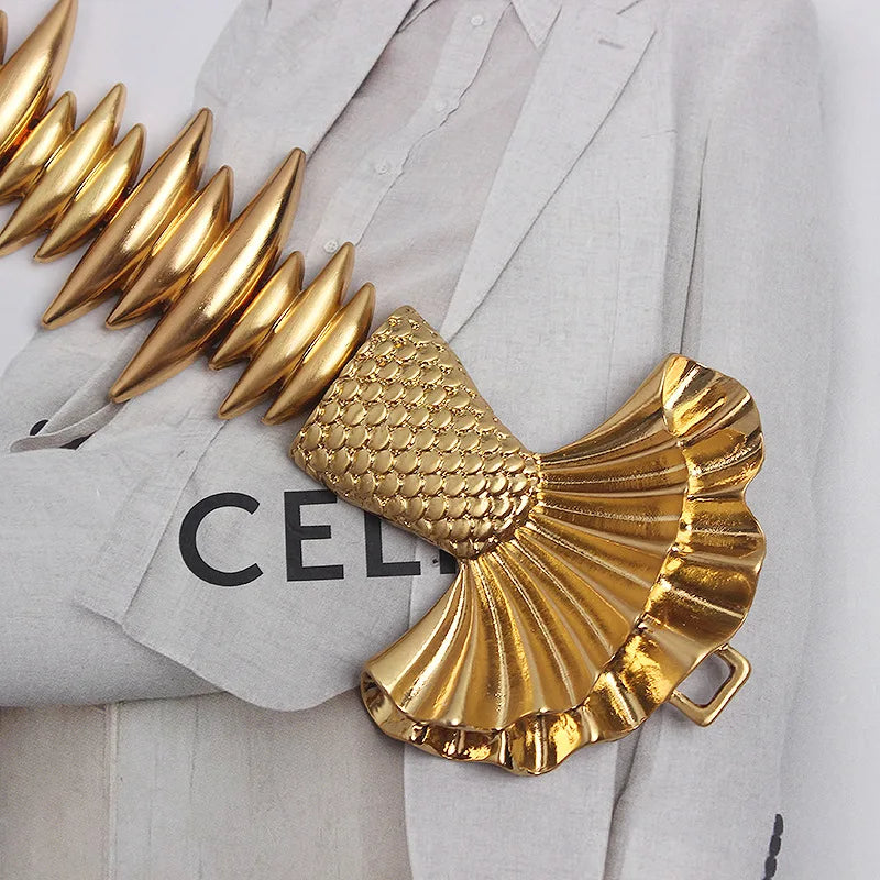Luxury Gold Chain Belt for Women