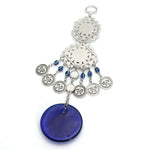 Retro Turkish Blue Evil Eye Amulet wall- hanging
