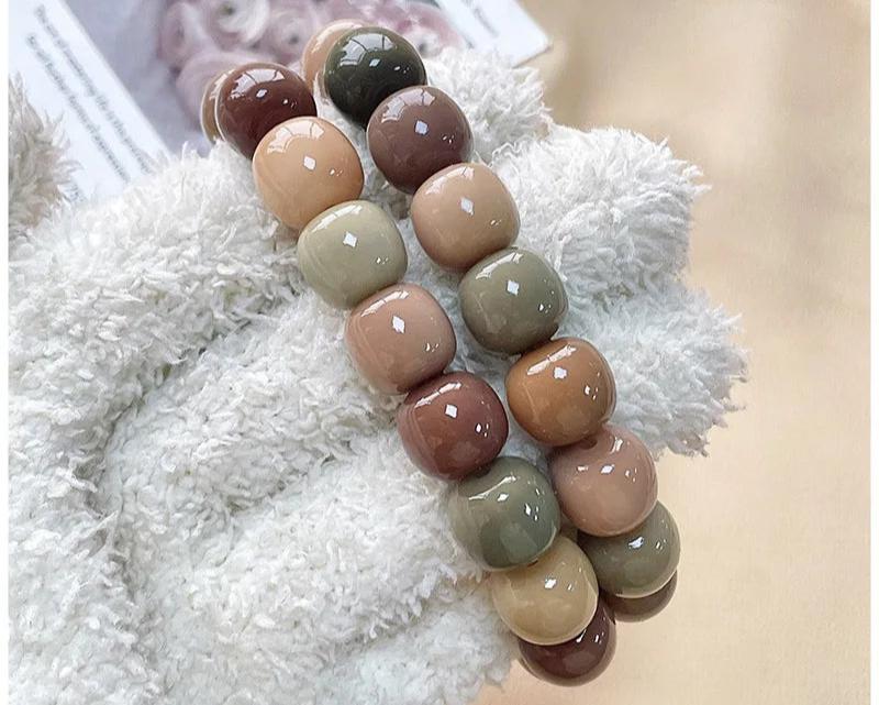 Large Natural Bodhi Root Bracelet