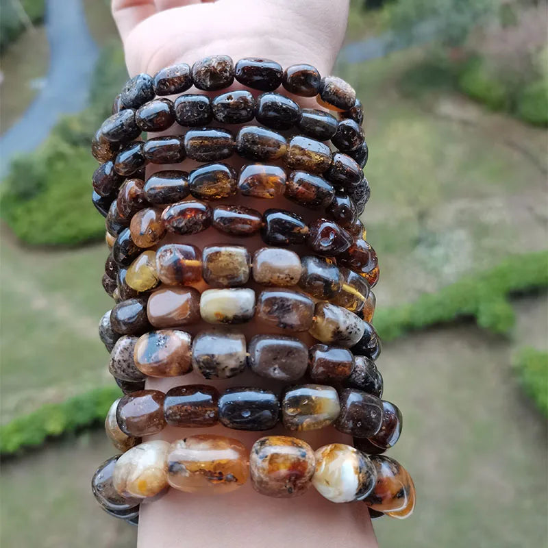 Unisex Real Amber Bracelet