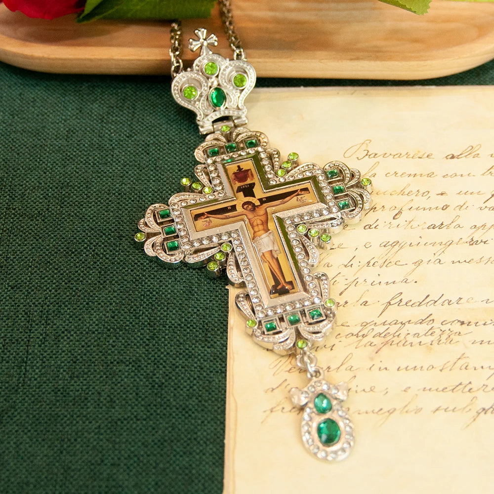 Greek Orthodox Cross Necklace