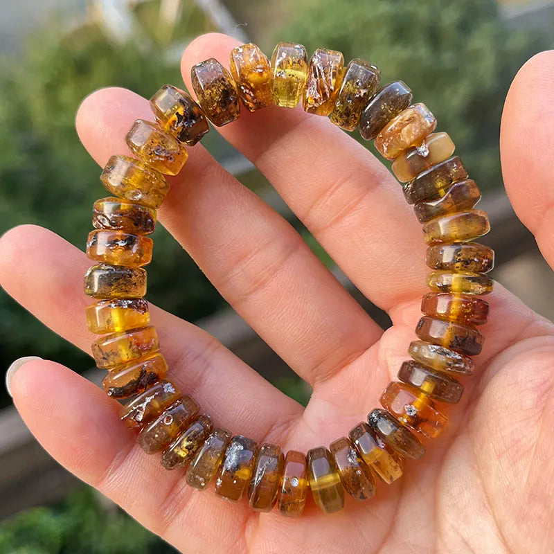 Unisex Real Amber Bracelet