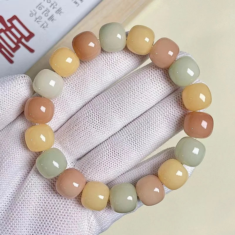 Large Natural Bodhi Root Bracelet