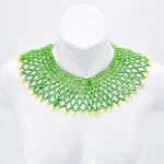 Multicolor Resin Beads Choker