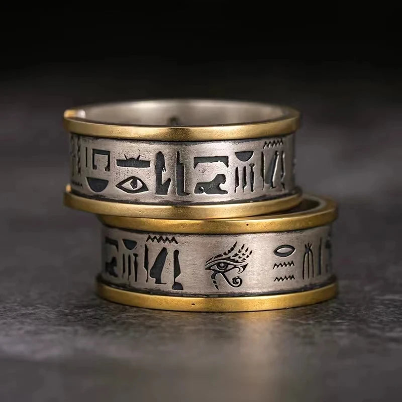 Eye of Horus Open Ring