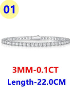 Tennis Bracelet 925 Sterling Silver