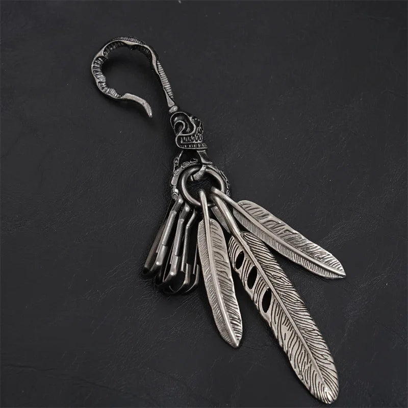 Feather Tassel Keychain