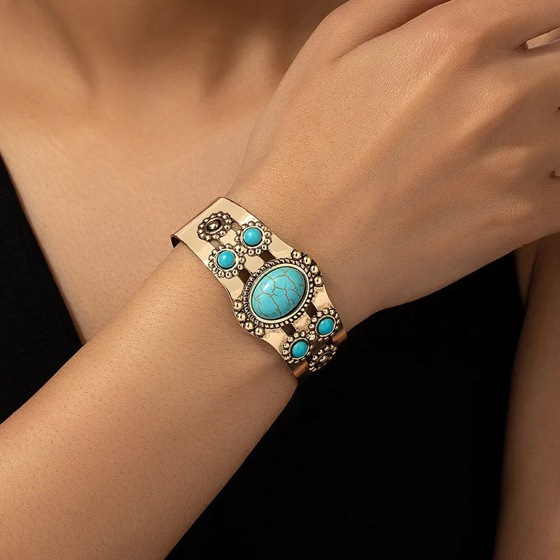  Boho-Chic Cuff Bracelet for Women