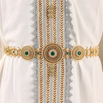 Moroccan Rhinestone Waist Chain Belt