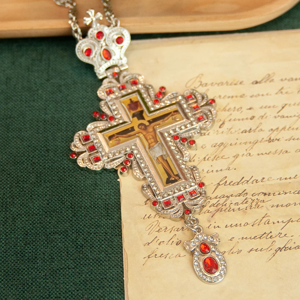 Greek Orthodox Cross Necklace