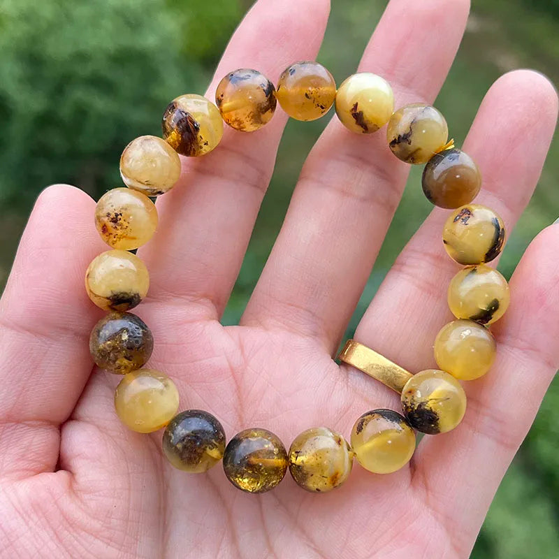 Unisex Real Amber Bracelet