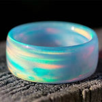 Bohemian Rainbow Resin Ring