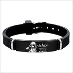 Shinji Rei Titanium Steel Anime Bracelet