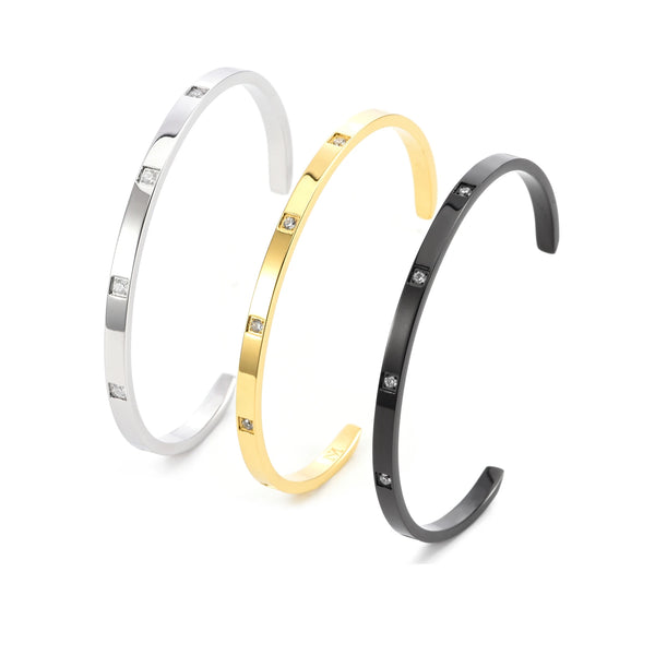 Unisex Cuff Bracelet Set