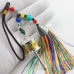 Ethnic Six Character True Words Keychain 