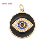 Turkish Blue Evil Eye Charm Pendant