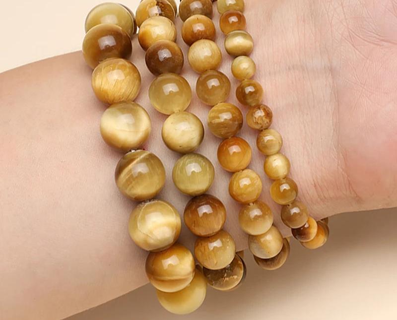 Golden Tiger Eye Stone Bracelet