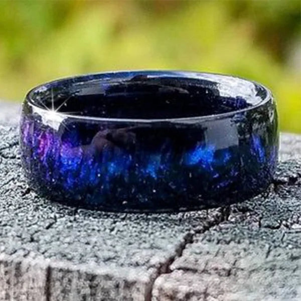 Bohemian Rainbow Resin Ring