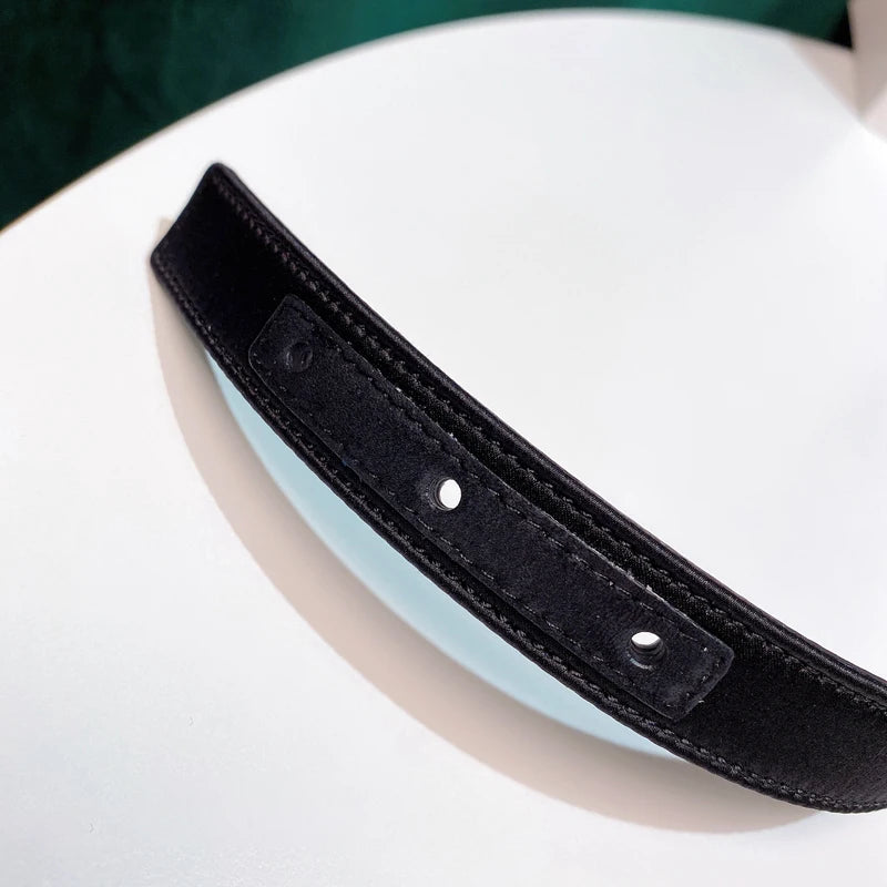 Luxury Silk & Sheepskin Belt for Women