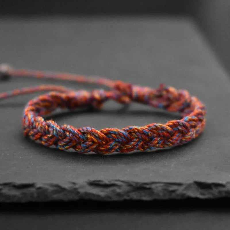 Multi-Color Tibetan Buddhist Bracelet