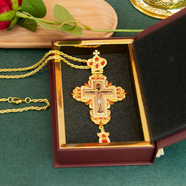 Greek Orthodox Cross Necklace