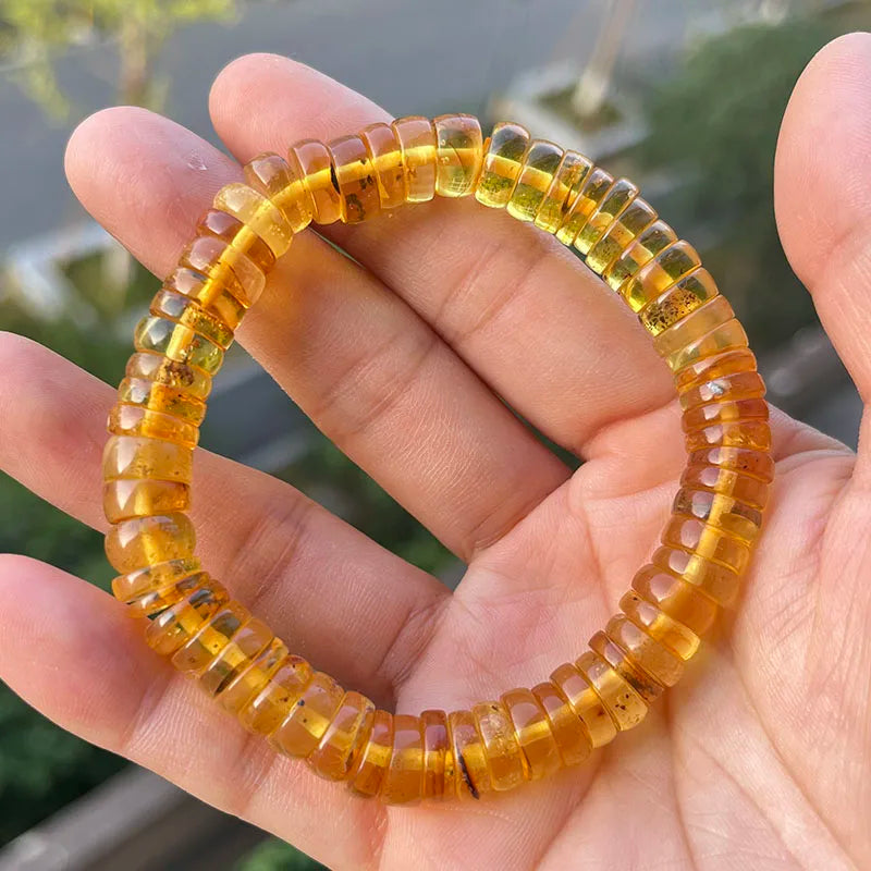 Unisex Real Amber Bracelet