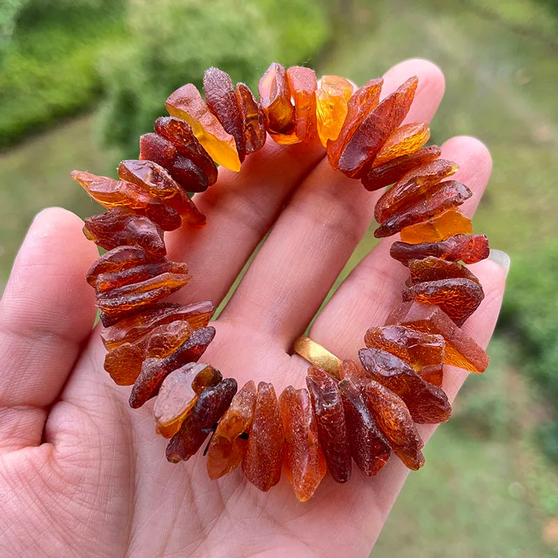 Unisex Real Amber Bracelet