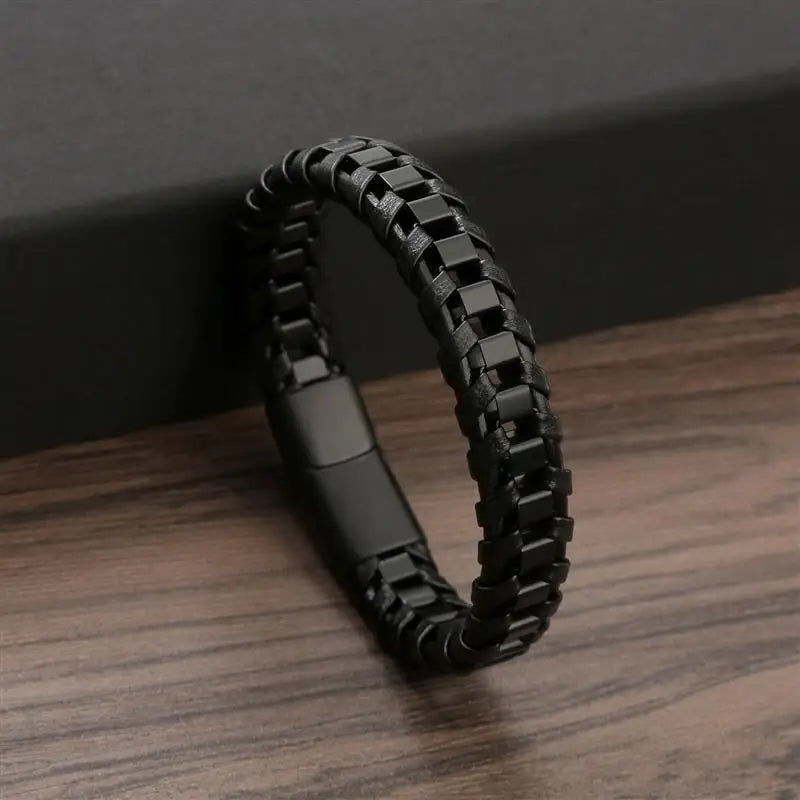 Men's Genuine Leather Bracelet 