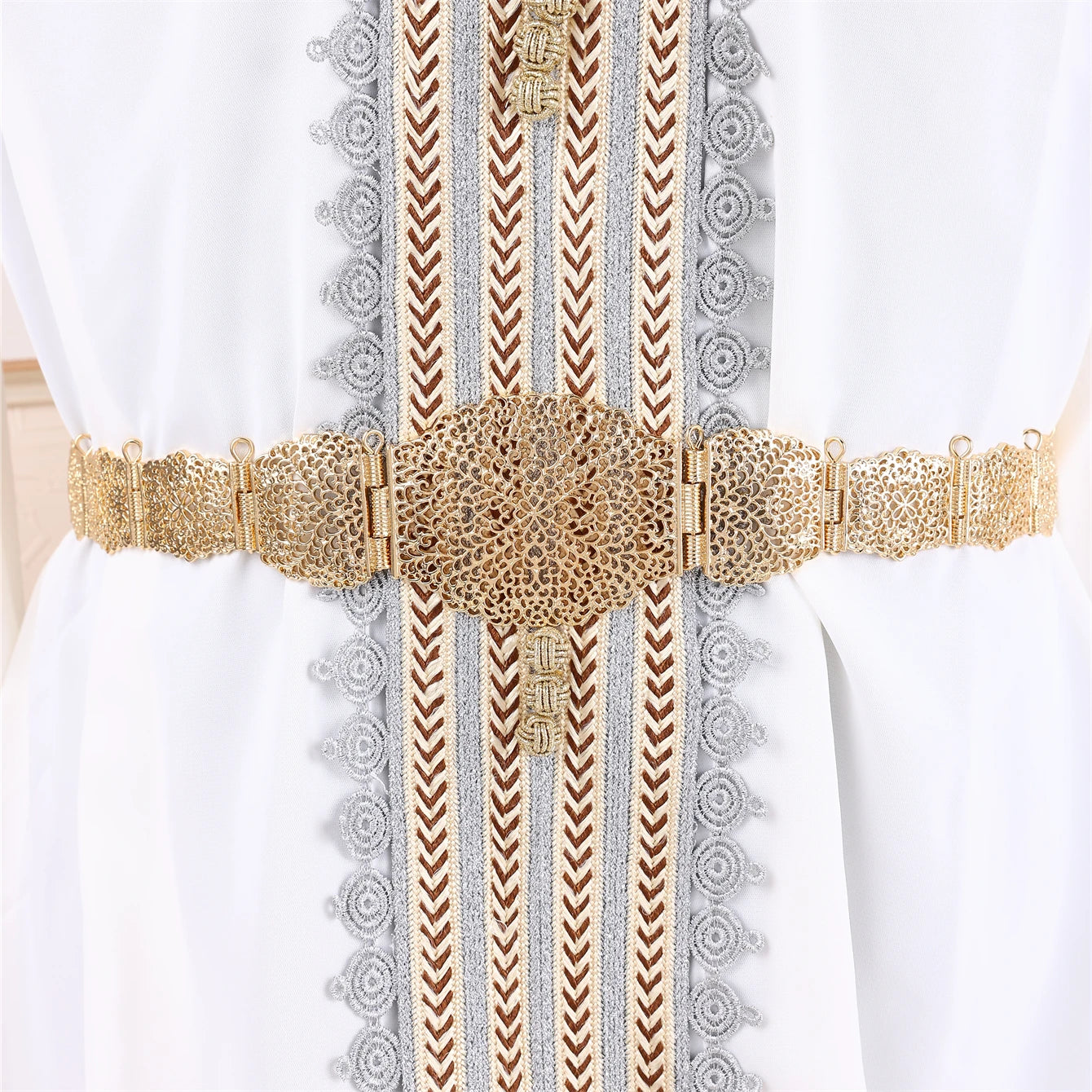 Moroccan Bride Adjustable Alloy Belt
Success
