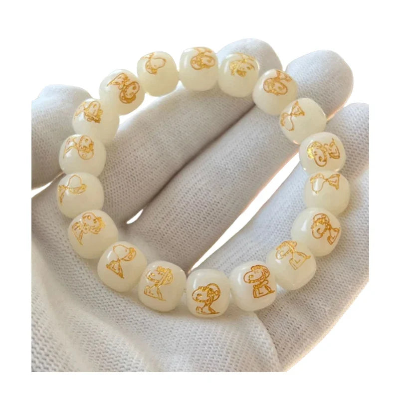 Snoopy Anime Couples Amulet Charm Bracelets