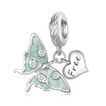 Charm with Zircon for Bracelets