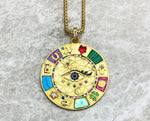 Magical Wheel of Fortune Necklace