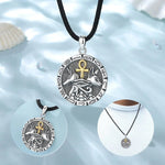 Eudora 925 Silver Anubis Necklace