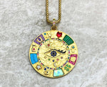 Magical Wheel of Fortune Necklace