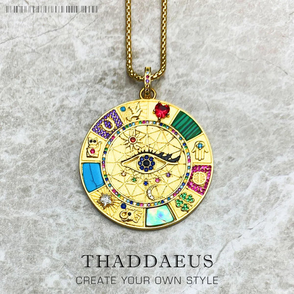 Magical Wheel of Fortune Necklace