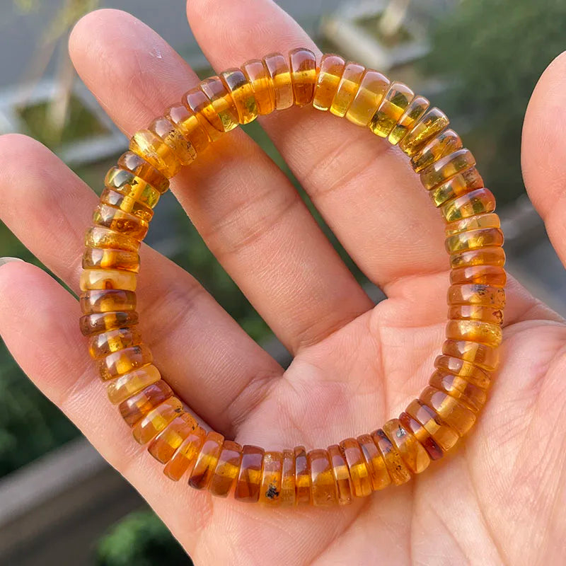 Unisex Real Amber Bracelet