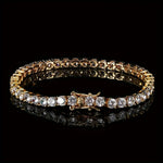 Pure Copper Zirconia Tennis Chain Bracelet